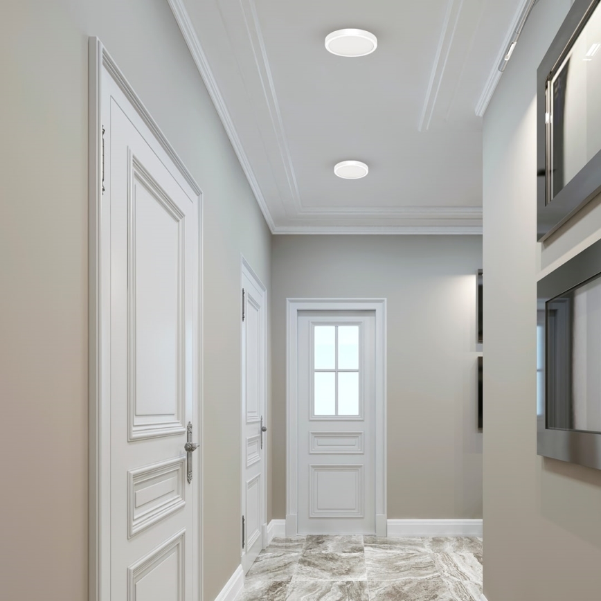 LED Vannas istabas griestu lampa VERA LED/12W/230V 4000K IP65 balta