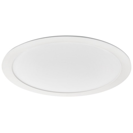 LED Vannas istabas iegremdējams gaismeklis ROUNDA LED/24W/230V IP44 balts d. 29,6 cm