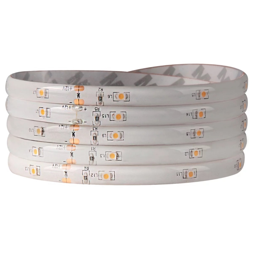 LED vannas istabas josla 5m 8,5W /12V IP44 3000K