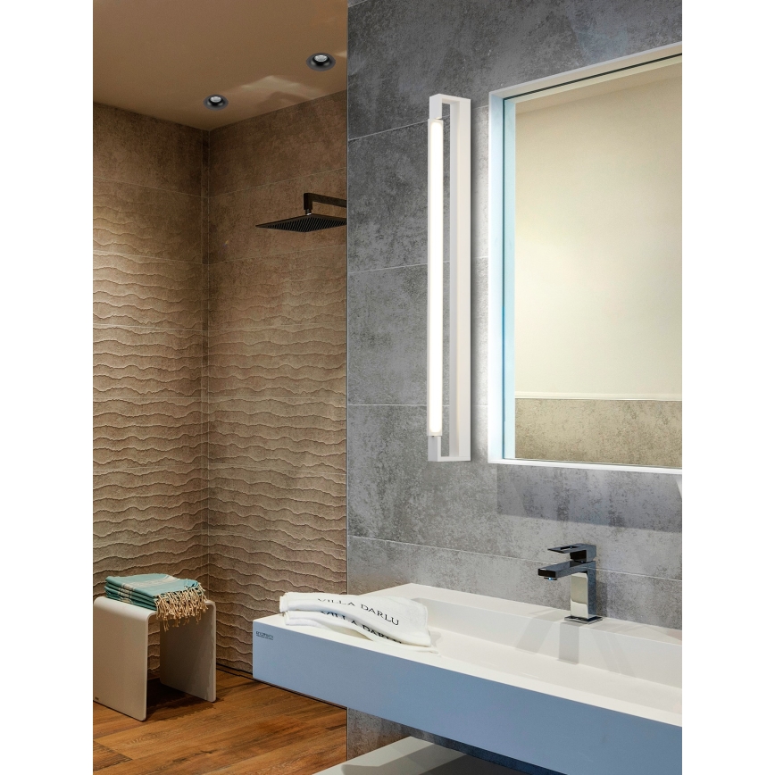 LED Vannas istabas sienas gaismeklis DEKSTER LED/36W/230V IP44 balts