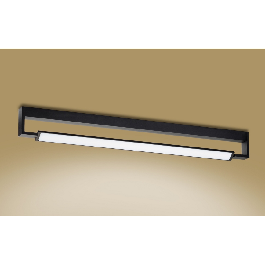 LED Vannas istabas sienas gaismeklis DEKSTER LED/36W/230V IP44 melns