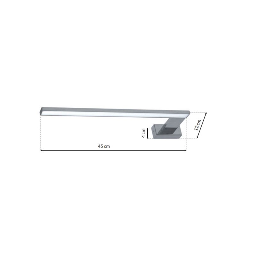 LED vannas istabas sienas gaismeklis SHINE 1xLED/11W/230V IP44