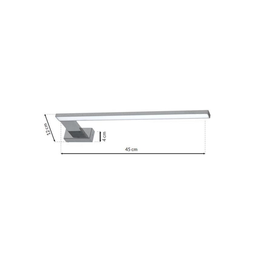 LED vannas istabas sienas gaismeklis SHINE 1xLED/11W/230V IP44