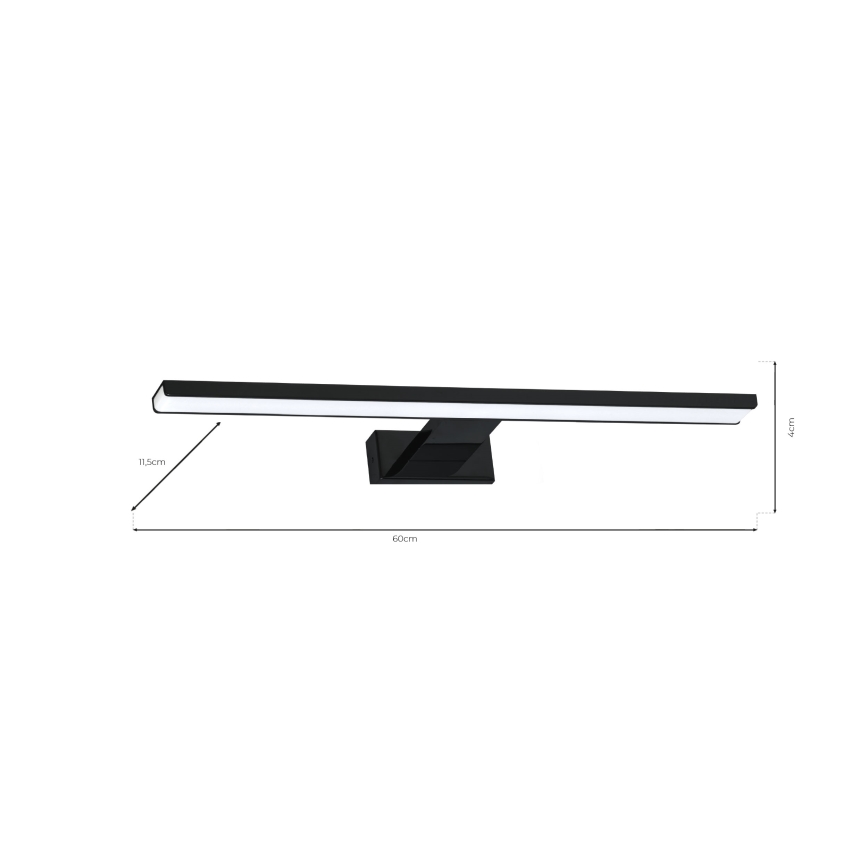 LED vannas istabas sienas gaismeklis SHINE 1xLED/13,8W/230V IP44