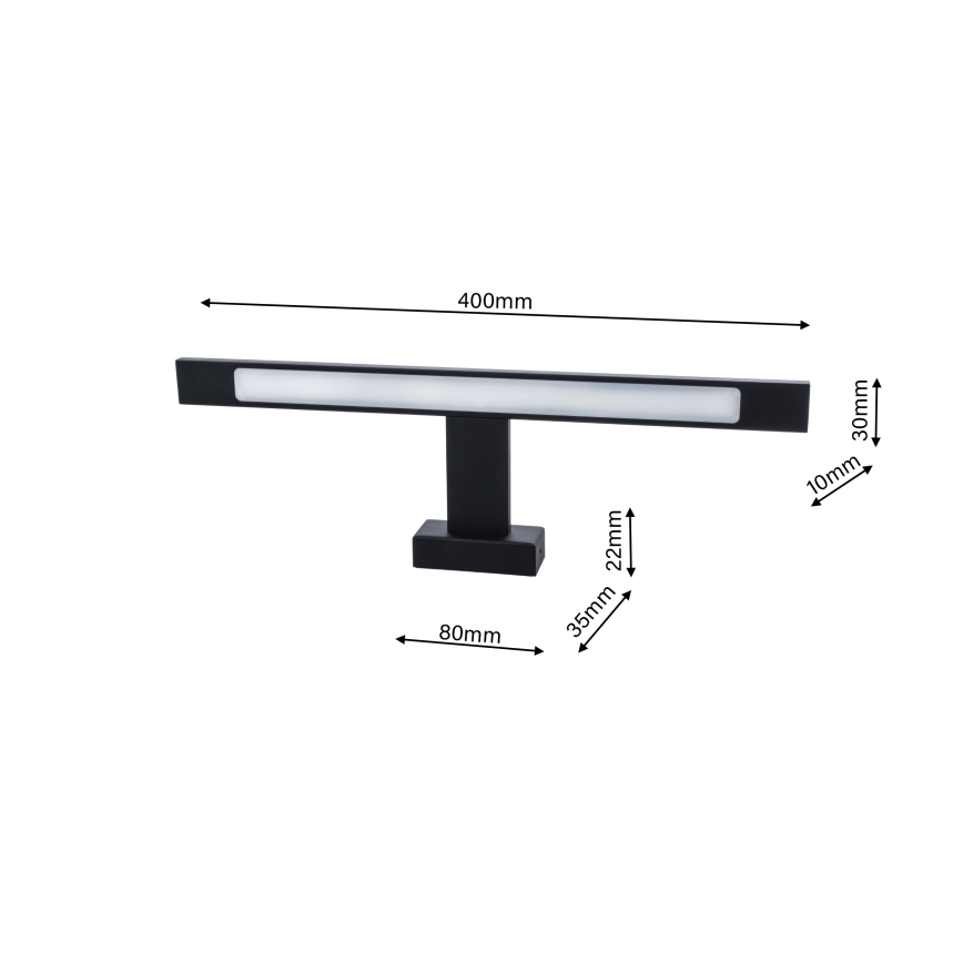LED vannas istabas sienas gaismeklis SHINE 1xLED/7W/230V IP44