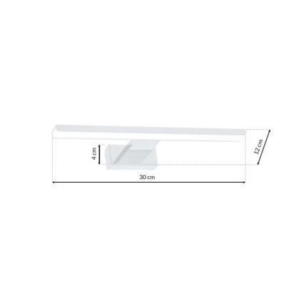 LED vannas istabas sienas gaismeklis SHINE 1xLED/7W/230V IP44