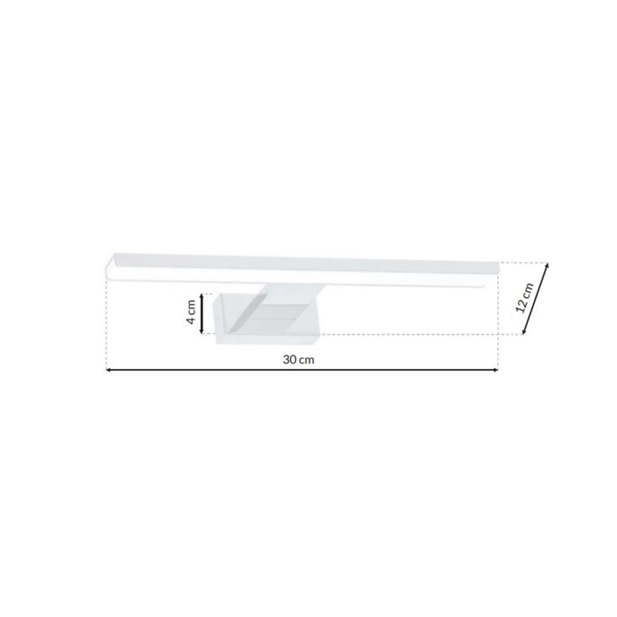 LED vannas istabas sienas gaismeklis SHINE 1xLED/7W/230V IP44