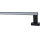 LED vannas istabas sienas gaismeklis SHINE LED/11W/230V 42 cm IP44 melns
