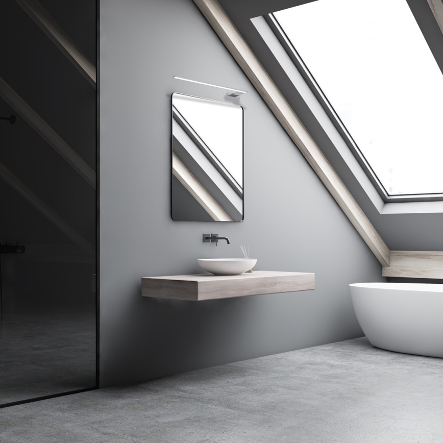 LED vannas istabas sienas gaismeklis SHINE LED/11W/230V 45 cm IP44 spīdīgs hroms