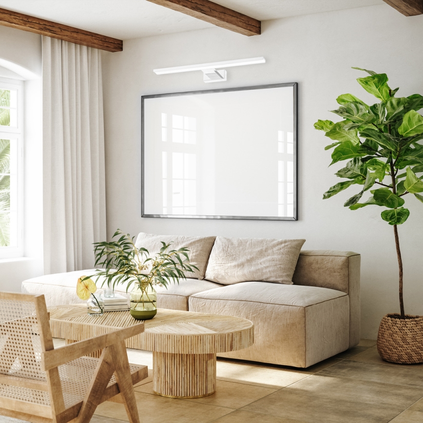 LED vannas istabas sienas gaismeklis SHINE LED/13,8W/230V 60 cm IP44 balts