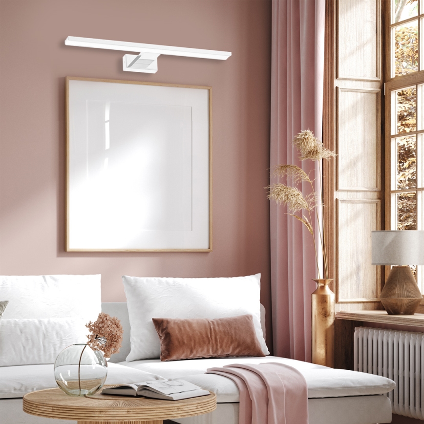 LED vannas istabas sienas gaismeklis SHINE LED/13,8W/230V 60 cm IP44 balts