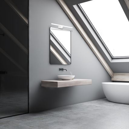 LED vannas istabas sienas gaismeklis SHINE LED/7W/230V 40 cm IP44 balts