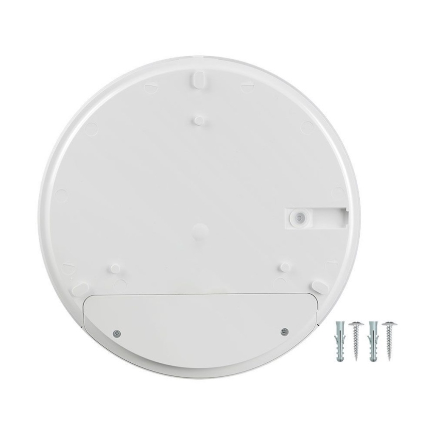 LED Vannas istabas sienas lampa ar sensoru SAMSUNG CHIP LED/15W/230V 3000/4000/6000K IP44 balta