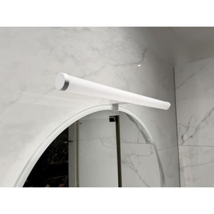 LED vannas istabas spoguļa apgaismojums, 12 W, 230 V, 59,5 cm, IP44, balts