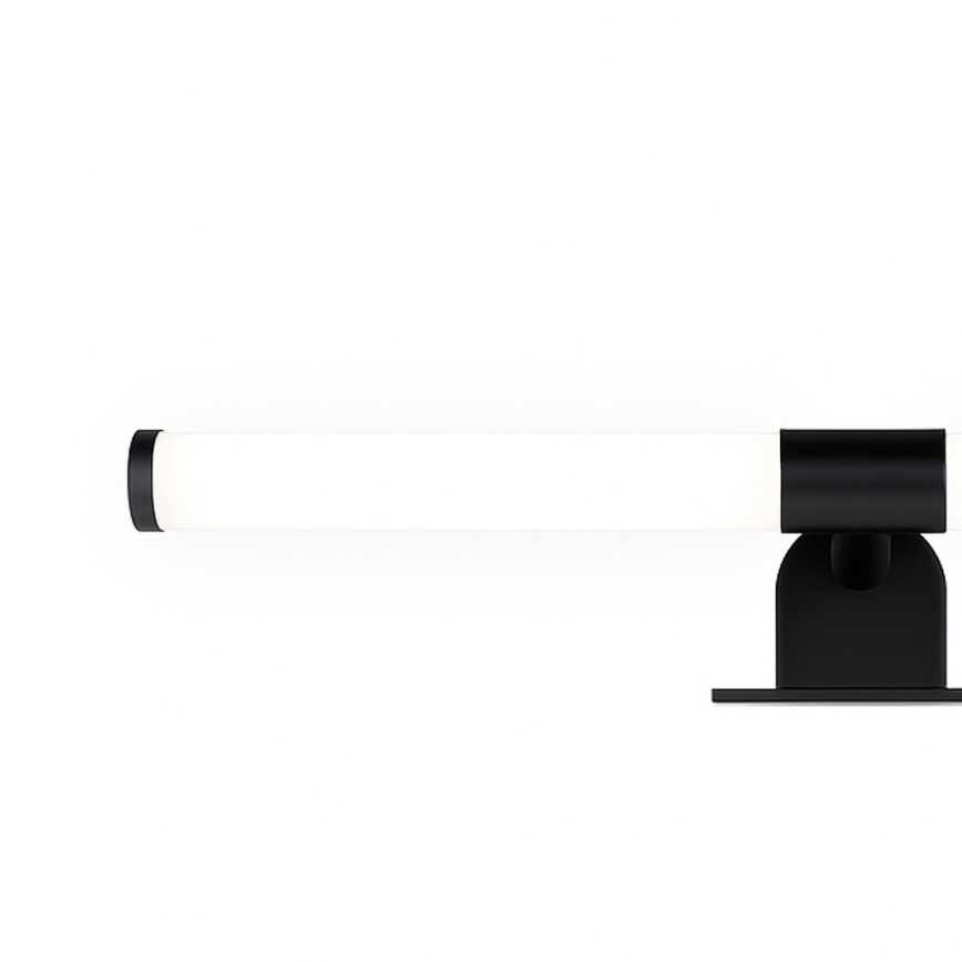 LED vannas istabas spoguļa apgaismojums 2 vienā APA LED/6W/230V 40 cm IP44 melns