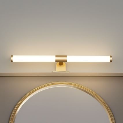 LED vannas istabas spoguļa apgaismojums 2in1 APA LED/6W/230V 40 cm IP44 zelta