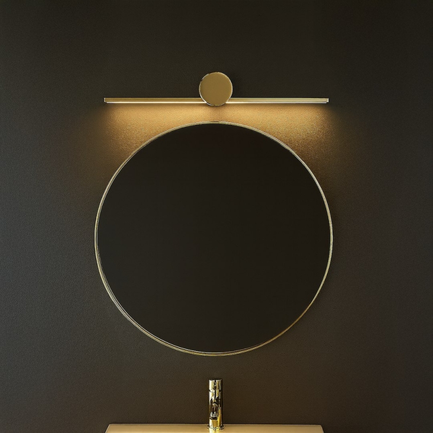 LED vannas istabas spoguļa apgaismojums ARTIST, 6 W LED, 230 V, 40 cm, IP44, zelta krāsā