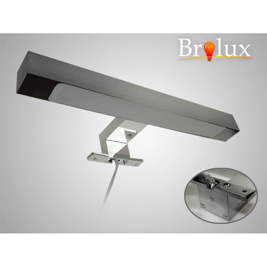 LED vannas istabas spoguļa apgaismojums ENGIS LED/7,2W/230V 30 cm IP44 spīdīgs hroms