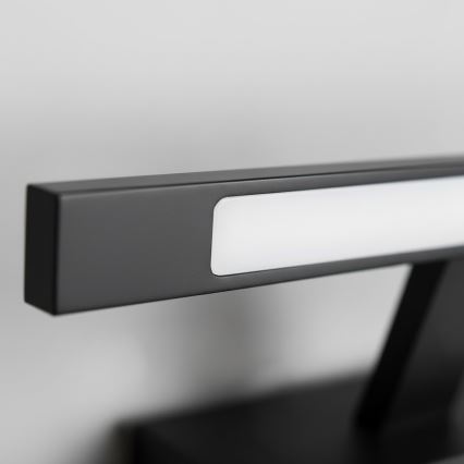 LED vannas istabas spoguļa apgaismojums KLIMT LED/12W/230V 3000/4000/6000K 60 cm IP44 melns