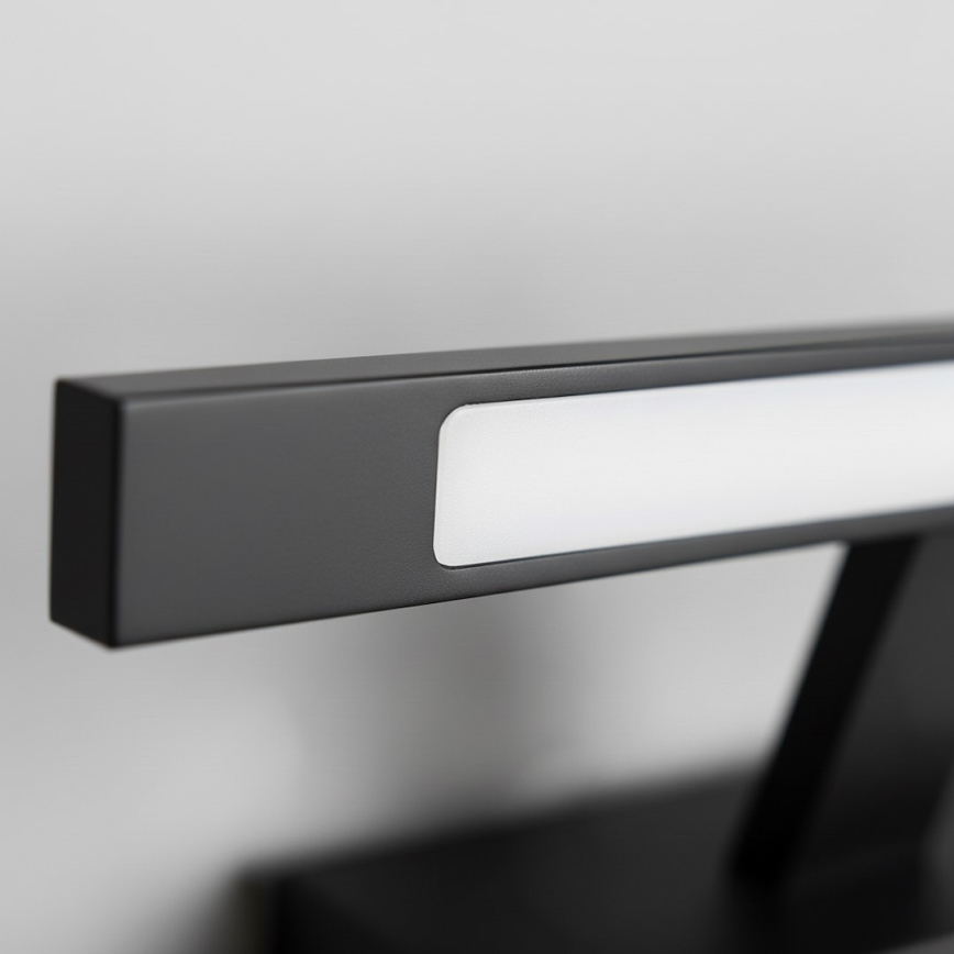 LED vannas istabas spoguļa apgaismojums KLIMT LED/8W/230V 3000/4000/6000K 40 cm IP44 melns