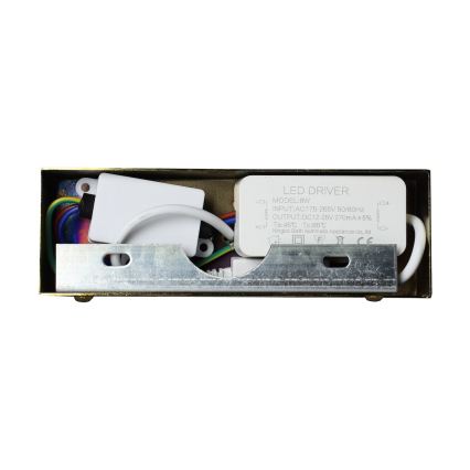 LED vannas istabas spoguļa apgaismojums KLIMT LED/8W/230V 3000/4000/6000K 40 cm IP44 zelta