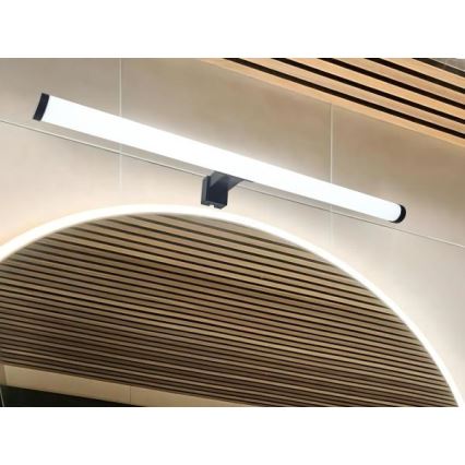 LED vannas istabas spoguļa apgaismojums LED/12W/230V 59,5 cm IP44 melns