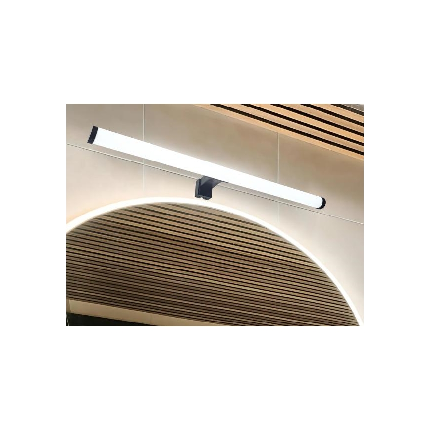 LED vannas istabas spoguļa apgaismojums LED/12W/230V 59,5 cm IP44 melns