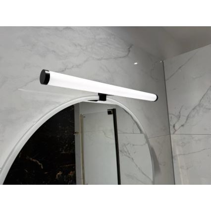 LED vannas istabas spoguļa apgaismojums LED/12W/230V 59,5 cm IP44 melns
