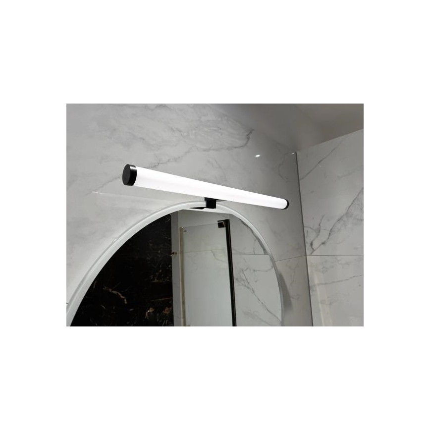 LED vannas istabas spoguļa apgaismojums LED/12W/230V 59,5 cm IP44 melns
