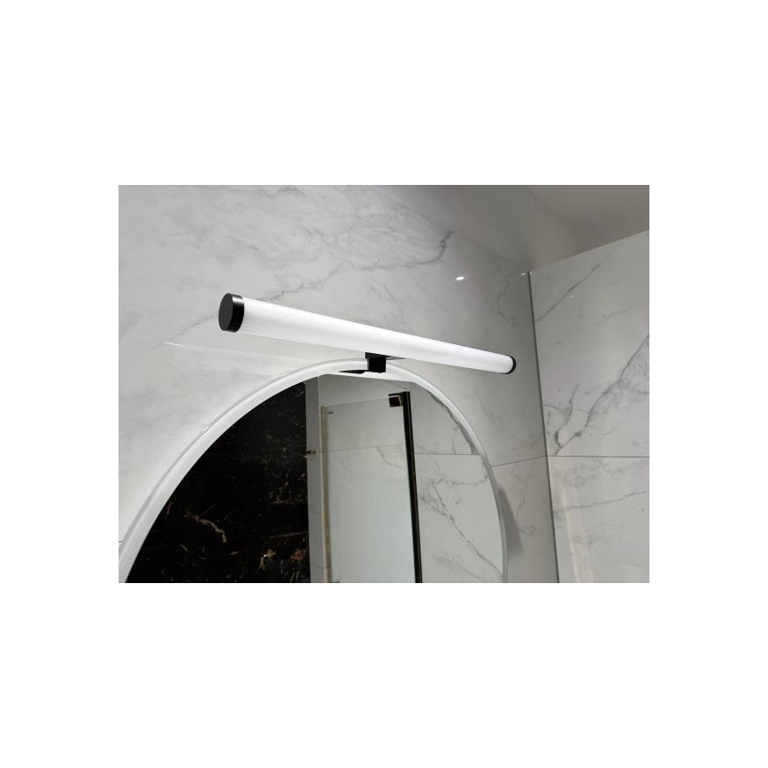 LED vannas istabas spoguļa apgaismojums LED/12W/230V 59,5 cm IP44 melns
