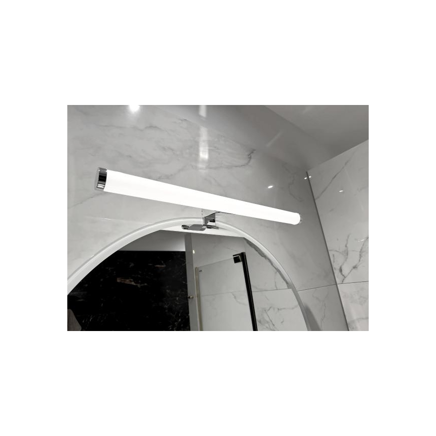LED vannas istabas spoguļa apgaismojums LED/12W/230V 59,5 cm IP44 spīdīgs hroms