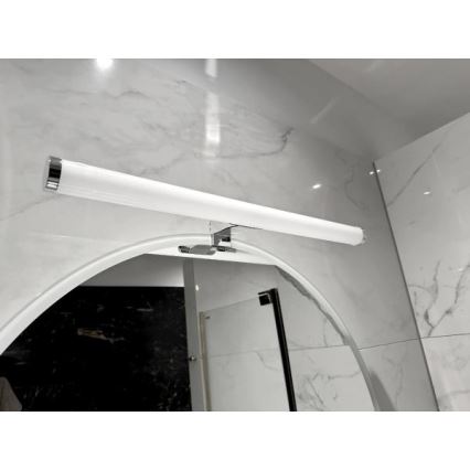 LED vannas istabas spoguļa apgaismojums LED/12W/230V 59,5 cm IP44 spīdīgs hroms