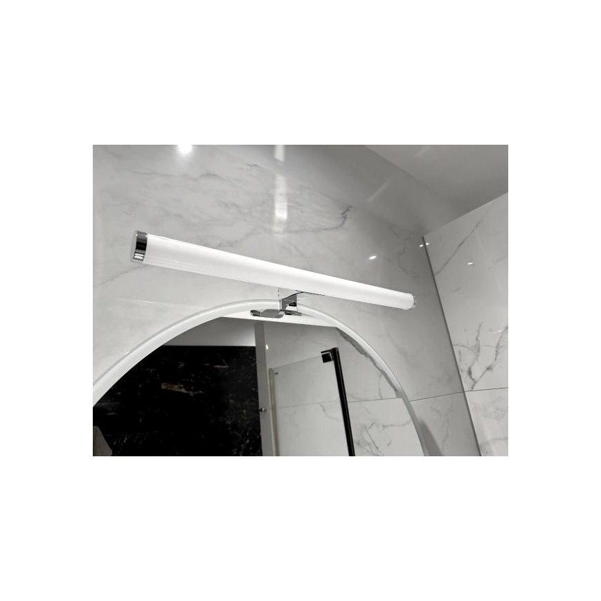 LED vannas istabas spoguļa apgaismojums LED/12W/230V 59,5 cm IP44 spīdīgs hroms