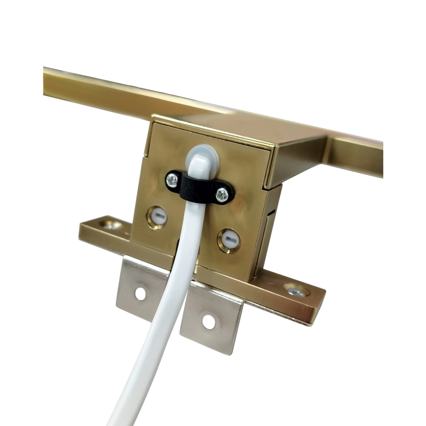 LED Vannas istabas spoguļa apgaismojums LED/8W/230V 4000K 50 cm IP44 matēts zelts