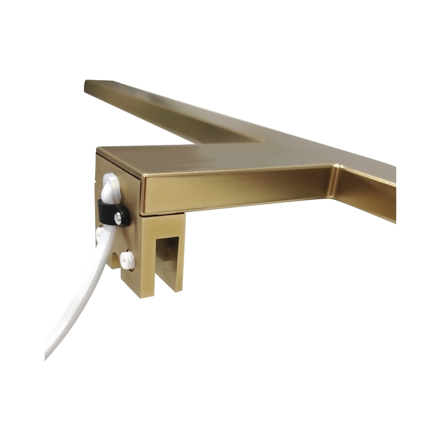 LED Vannas istabas spoguļa apgaismojums LED/8W/230V 4000K 50 cm IP44 matēts zelts