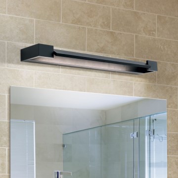 LED Vannas istabas spoguļa apgaismojums MARILYN LED/18W/230V 60 cm IP44 melna