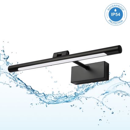 LED vannas istabas spoguļa apgaismojums MIRROR LED/6W/230V 4000K IP44 40 cm melns