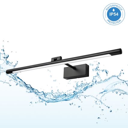LED vannas istabas spoguļa apgaismojums MIRROR LED/8W/230V 4000K IP44 60 cm melns