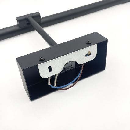 LED vannas istabas spoguļa apgaismojums MIRROR LED/8W/230V 4000K IP44 60 cm melns