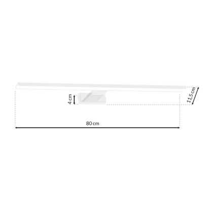 LED Vannas istabas spoguļa apgaismojums SHINE WHITE LED/15W/230V IP44