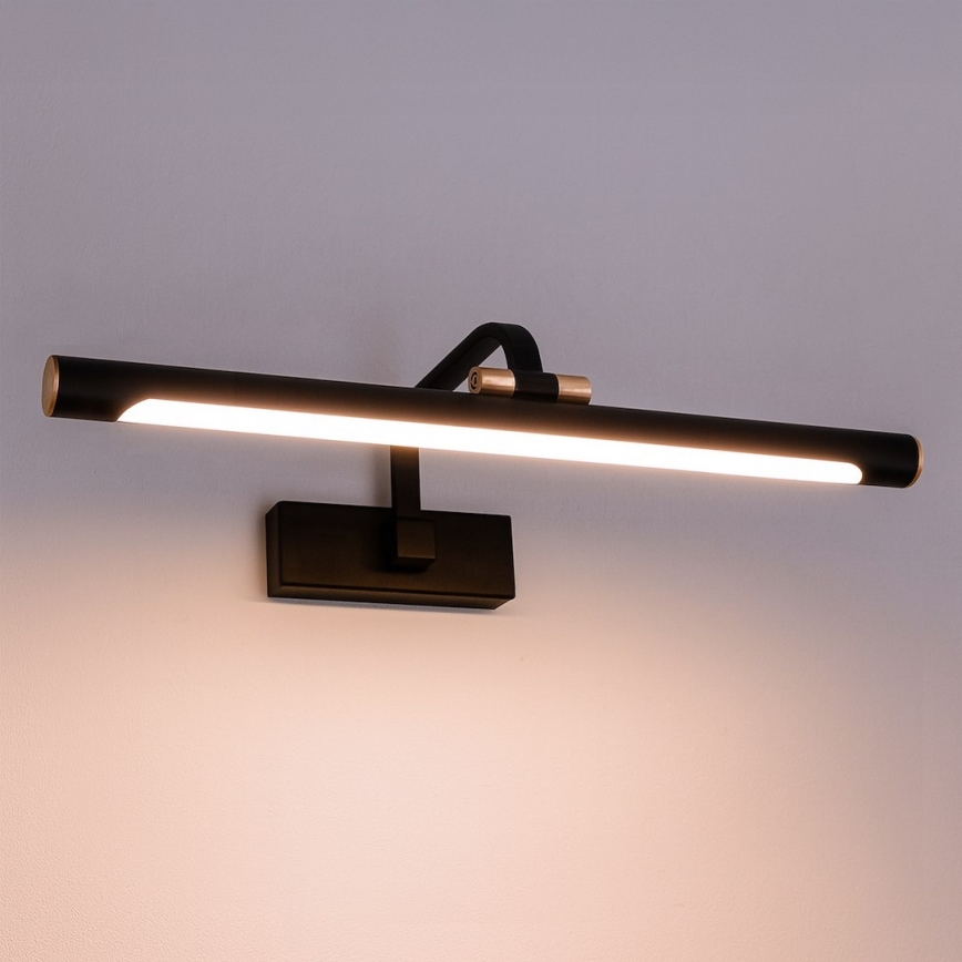 LED vannas istabas spoguļa apgaismojums VINCI LED/15W/230V 60 cm IP44 melns