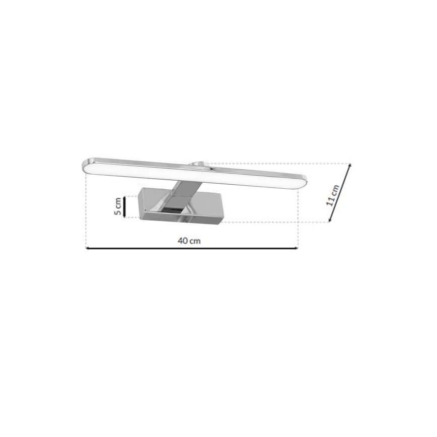 LED vannas istabas spoguļa gaismeklis SPLASH LED/8W/230V IP44