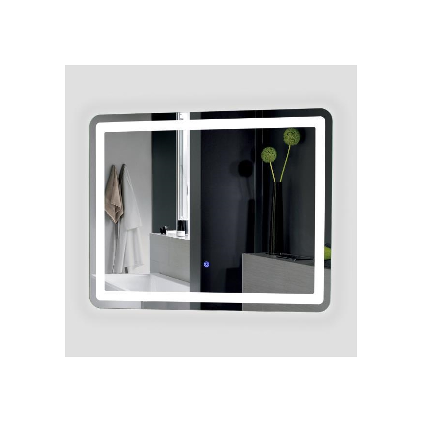 LED Aptumšojams vannas istabas spogulis ar fona apgaismojumu LED/20W/230V 4000K IP44