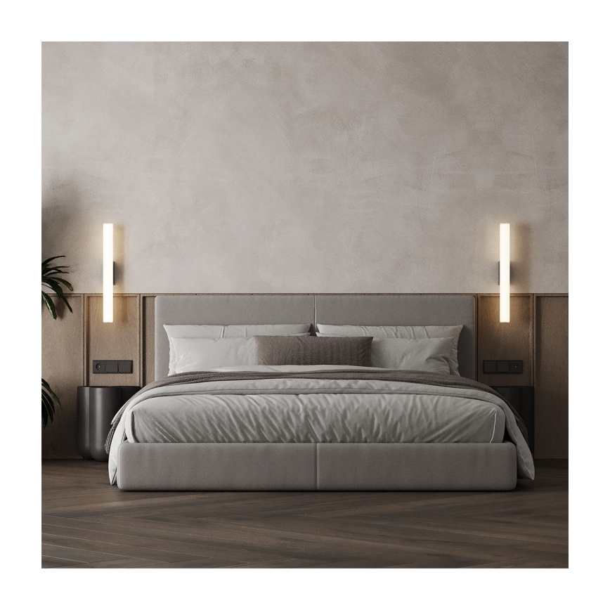 LED Vannas istabas spoguļa apgaismojums LINEA LED/12W/230V 3000/4000/6000K IP44 61 cm matēts hroms