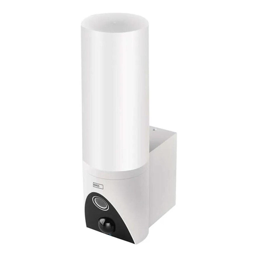 LED Viedā āra kamera ar lampu GoSmart LED/12W/230V IP65 Wi-Fi Tuya balta