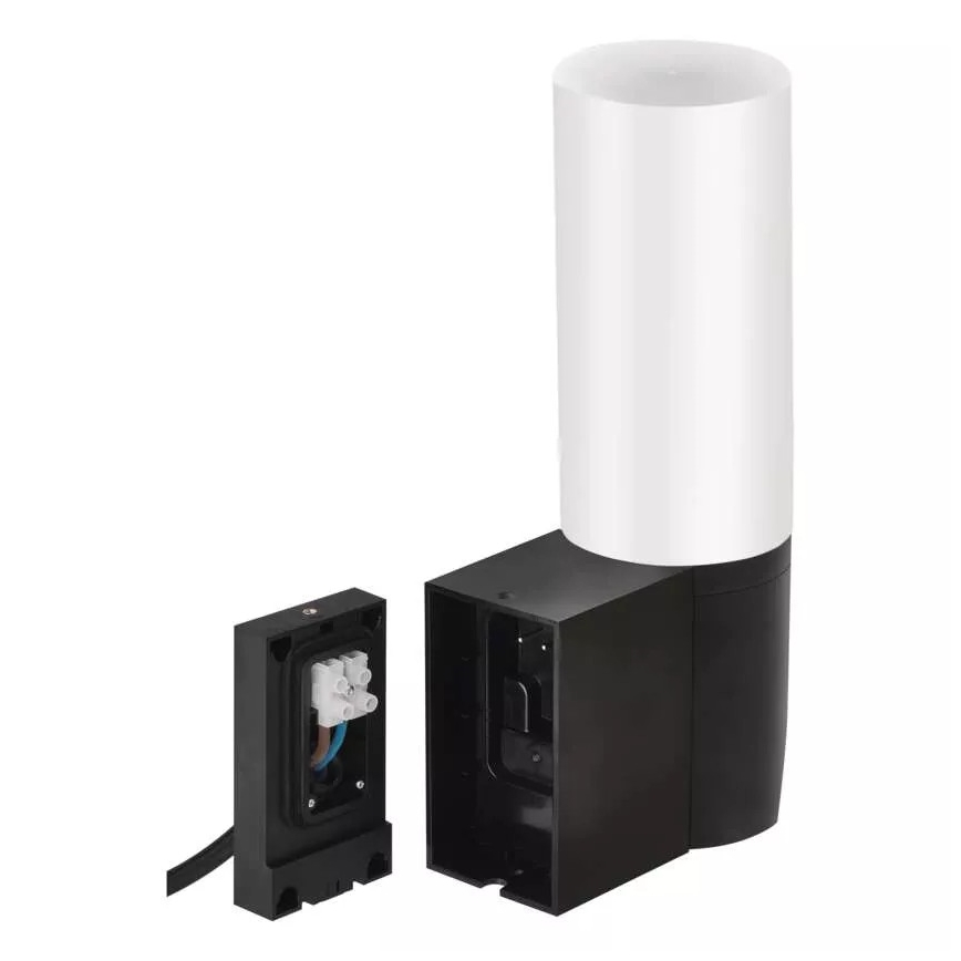 LED Viedā āra kamera ar lampu GoSmart LED/12W/230V 3200K IP65 Wi-Fi Tuya melna