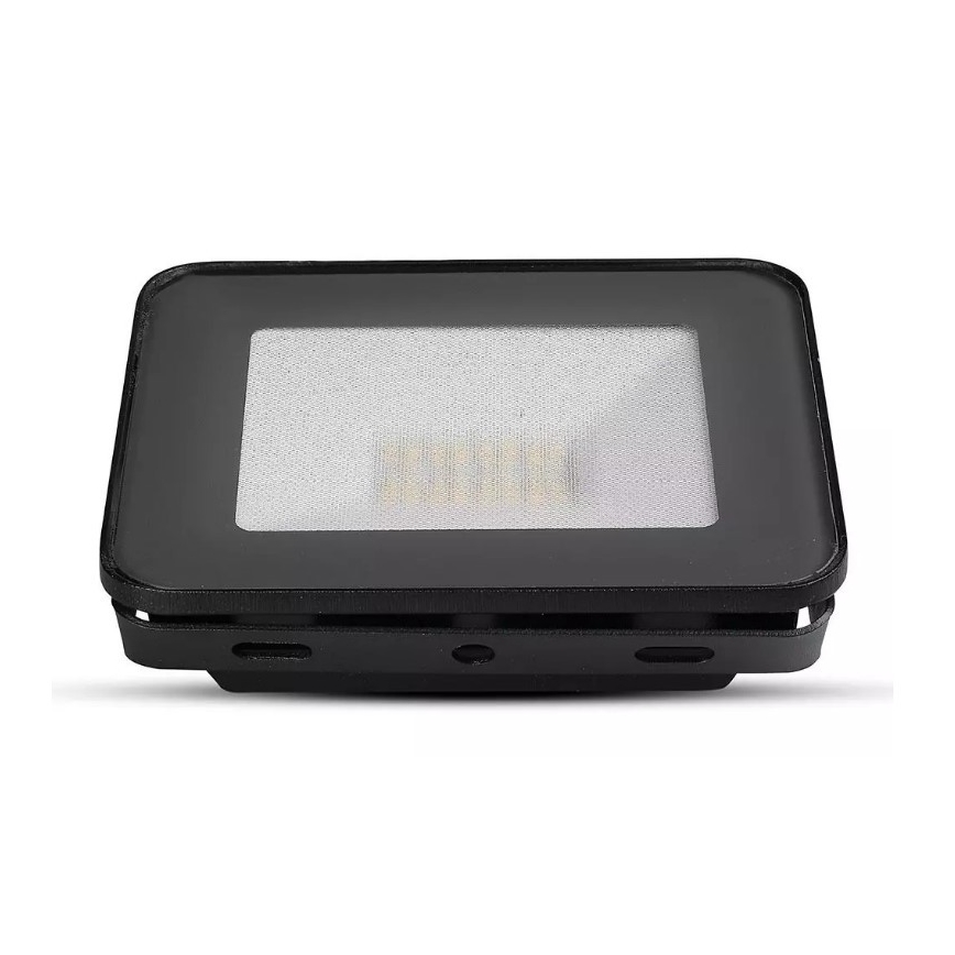 LED Viedais aptumšojams RGB prožektors LED/20W/230V IP65 melns