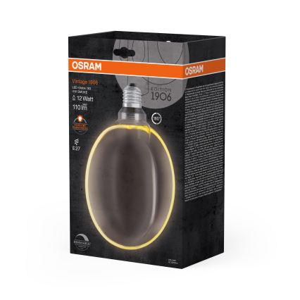 LED spuldze ar regulējamu spilgtumu VINTAGE FILAMENT E27/4W/230V 1800K - Osram