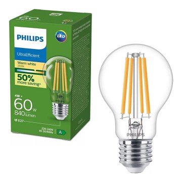 LED VINTAGE spuldze Philips E27/4W/230V 2700K