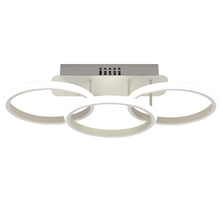 LED Virsapmetuma lustra BARI LED/30W/230V balta